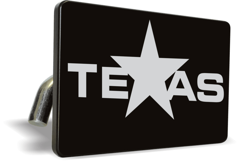 Texas - The Lone Star State - Trailer Hitch Cover